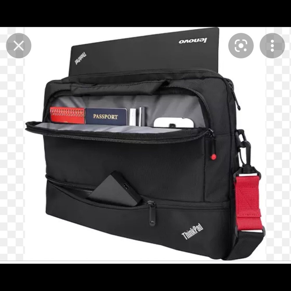 Lenovo® Essential Topload Case For ThinkPad, Black